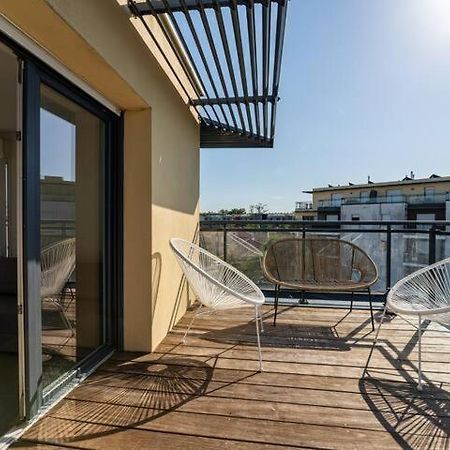 Bordeaux Merignac Appartement 2 Pieces - 2 Terrasses ภายนอก รูปภาพ