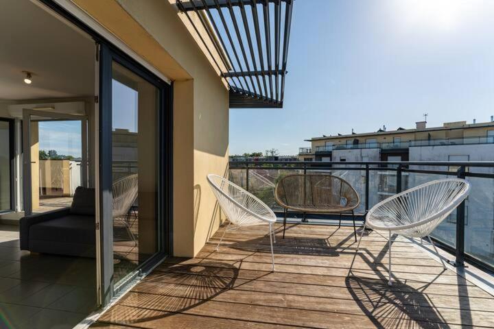 Bordeaux Merignac Appartement 2 Pieces - 2 Terrasses ภายนอก รูปภาพ